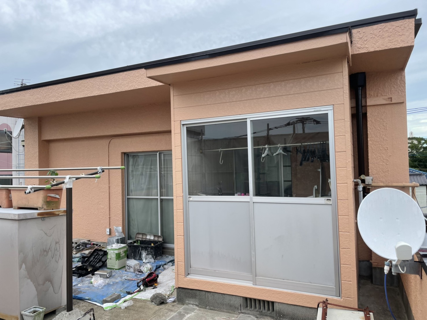 【RC住宅の外壁・鉄部塗装】久留米市 I様邸