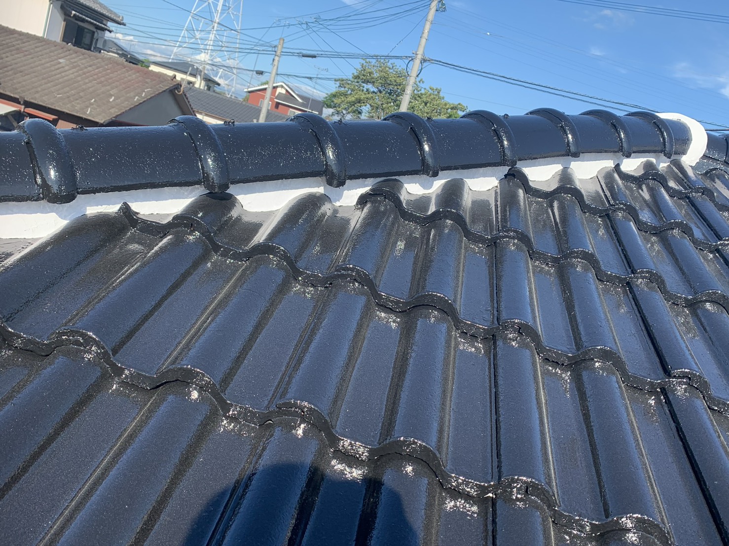 【モニエル瓦・瓦棒の塗装】大牟田市のM様邸